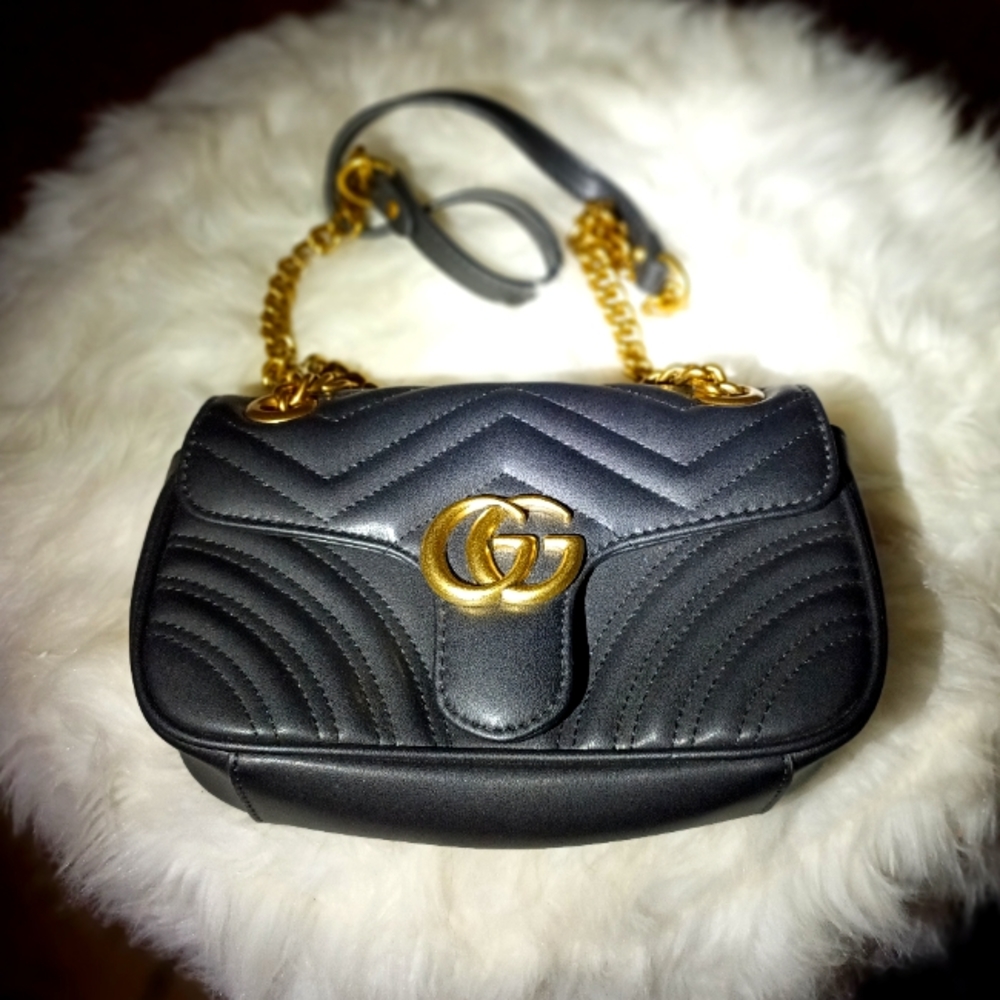 GUCCI Marmont Gucci mini leather bag